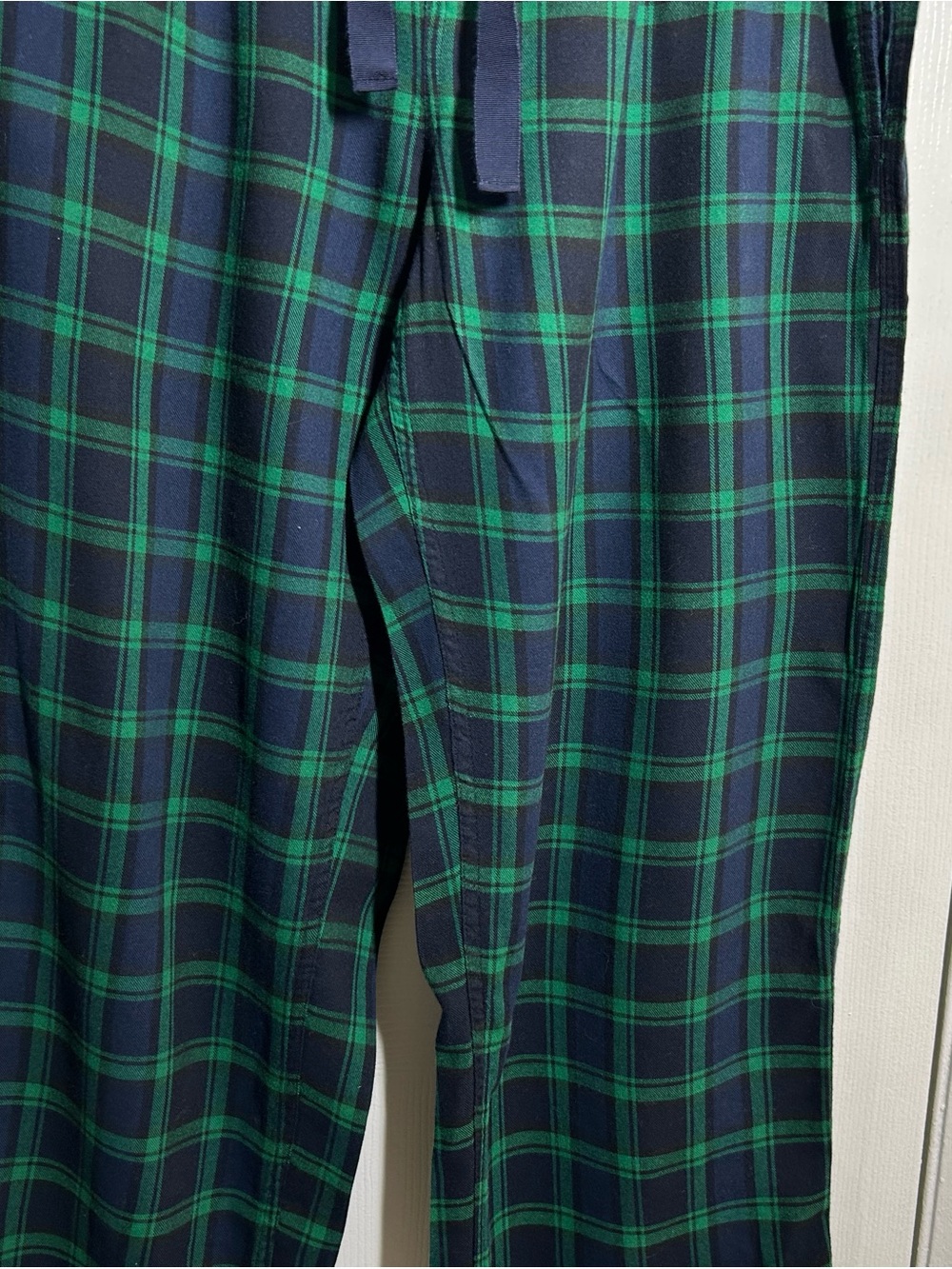 J. Crew Green and Navy Plaid Pajama Pants - Picture 8 of 12